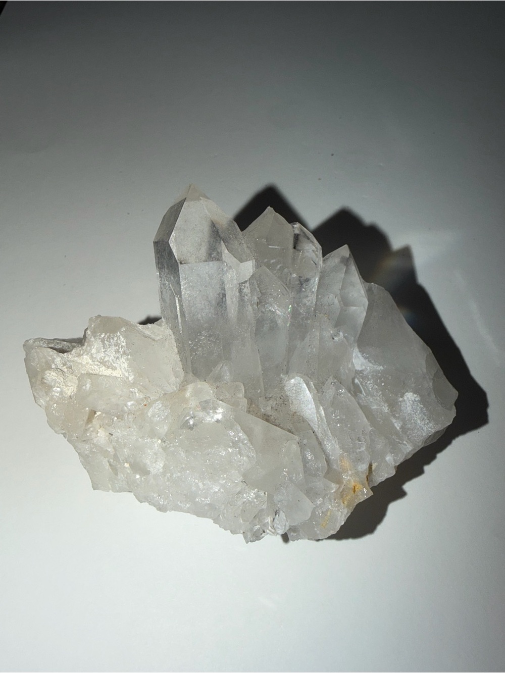 Natural Clear Quartz Crystal Cluster